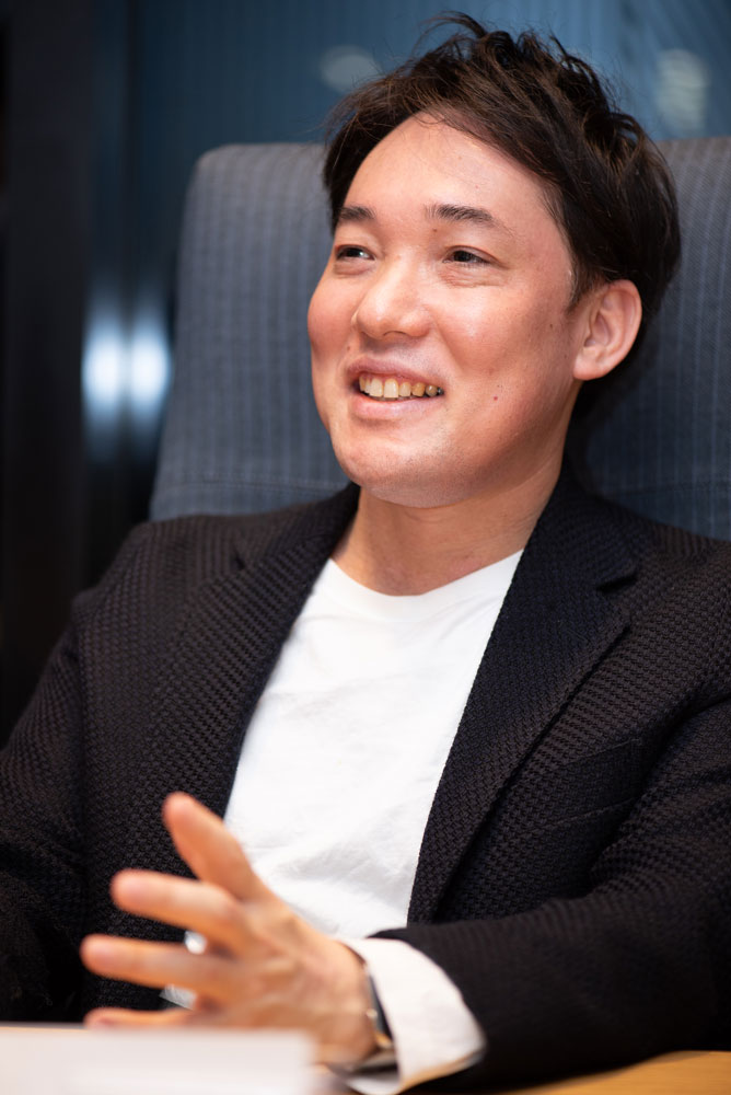 代表取締役の写真